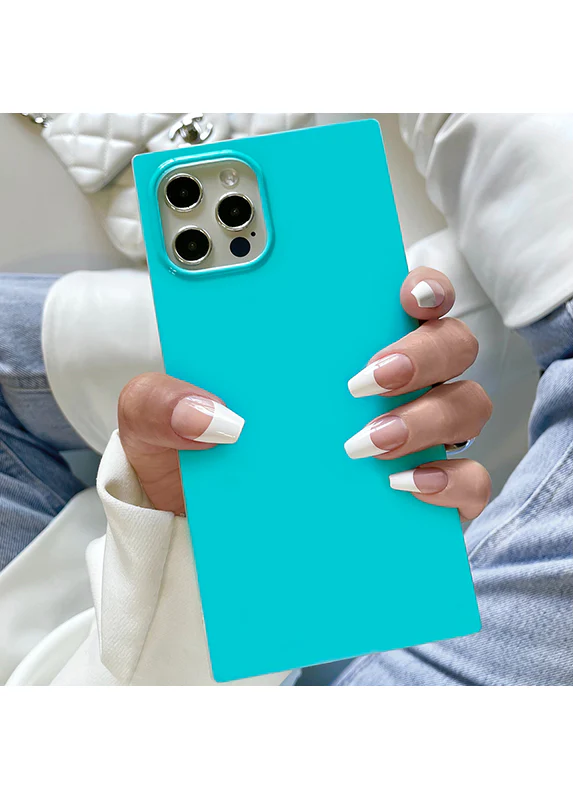 SQUARE® Aqua iPhone Case - Image 44