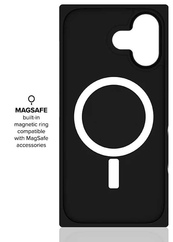 SQUARE® Black Crocodile Faux Leather iPhone Case - Image 62