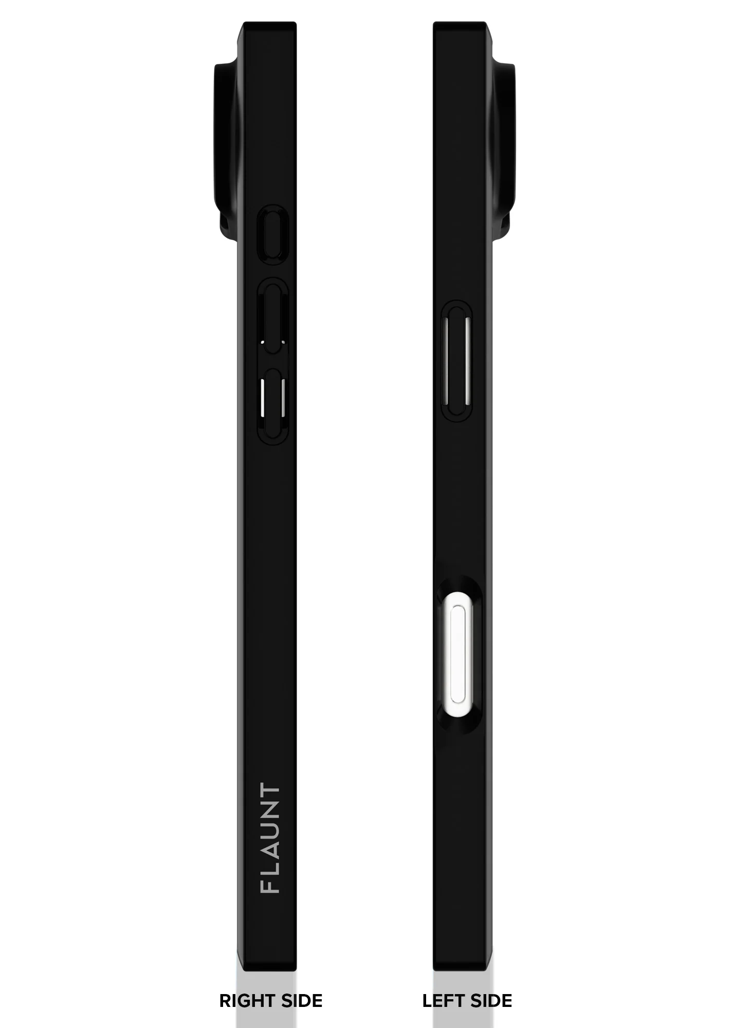 SQUARE® Black Crocodile Faux Leather iPhone Case - Image 65