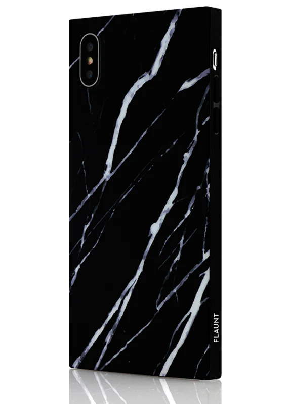 SQUARE® Black Marble iPhone Case - Image 12