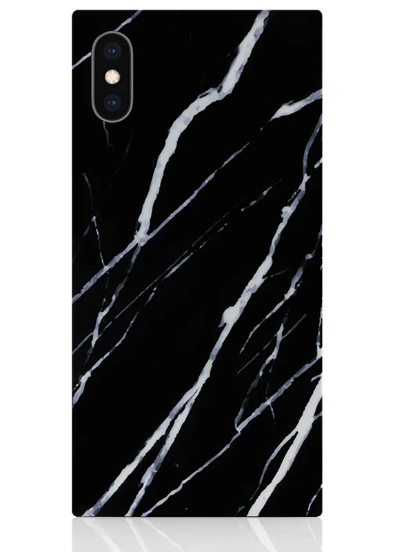 SQUARE® Black Marble iPhone Case - Image 13