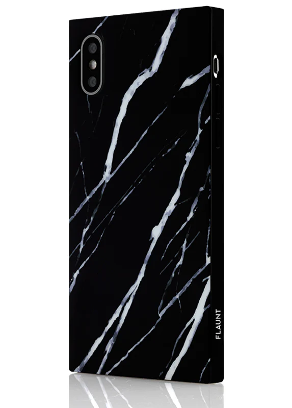 SQUARE® Black Marble iPhone Case - Image 14