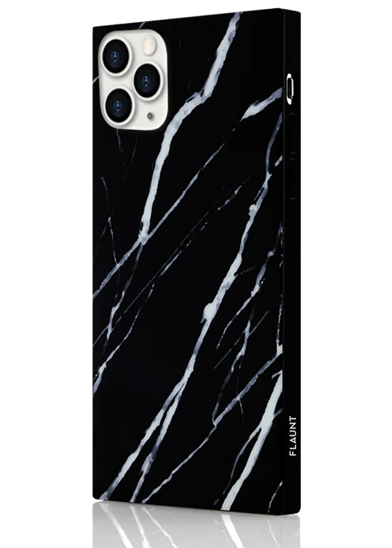 SQUARE® Black Marble iPhone Case - Image 20