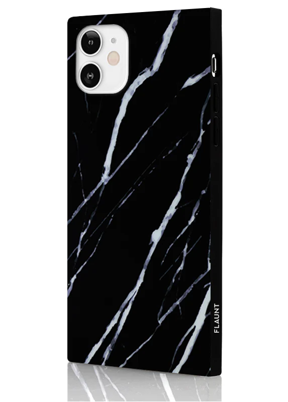 SQUARE® Black Marble iPhone Case - Image 22