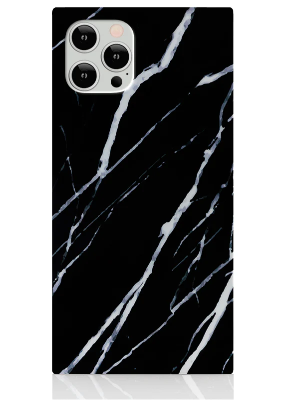 SQUARE® Black Marble iPhone Case - Image 23