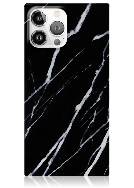SQUARE® Black Marble iPhone Case - Image 27