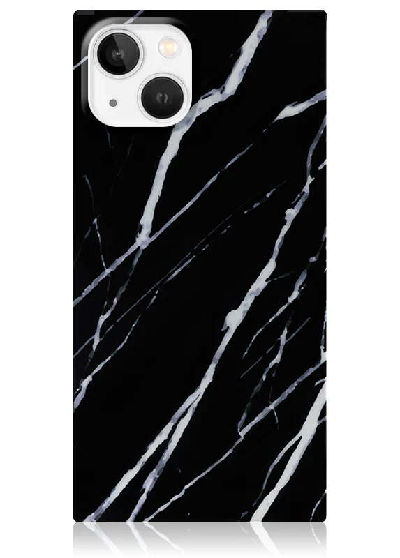 SQUARE® Black Marble iPhone Case - Image 35