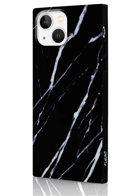 SQUARE® Black Marble iPhone Case - Image 36