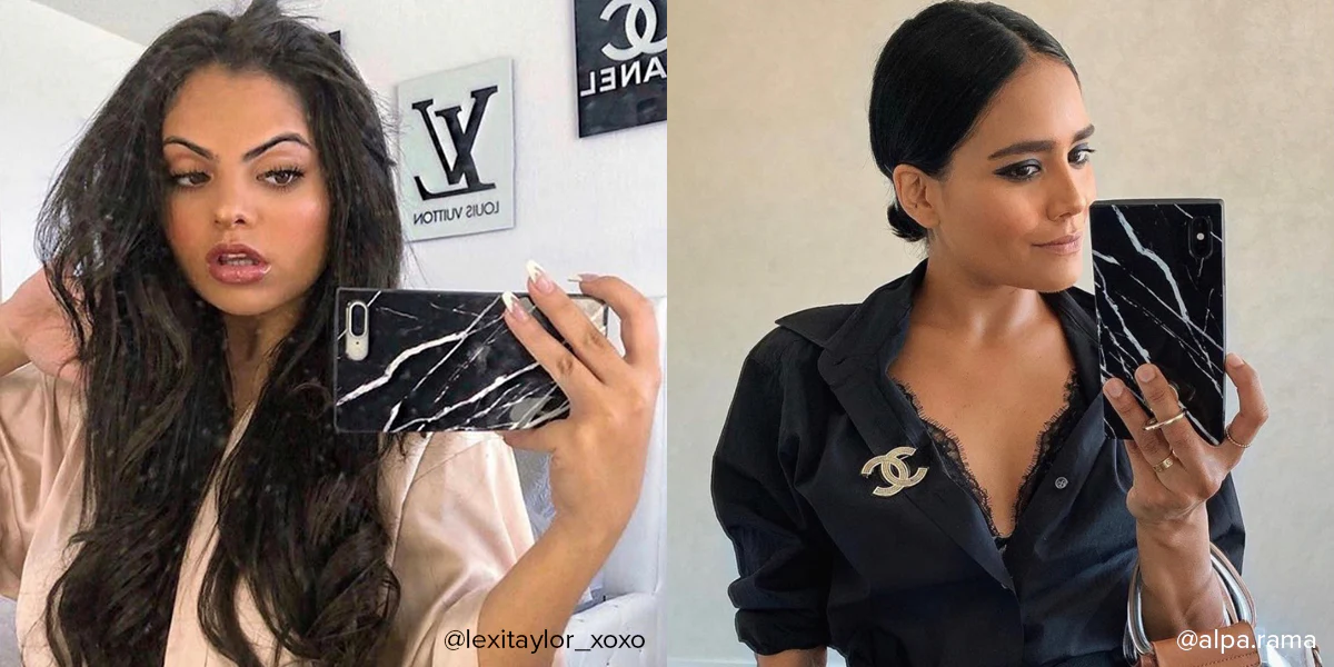 SQUARE® Black Marble iPhone Case - Image 40