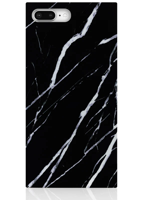 SQUARE® Black Marble iPhone Case - Image 7