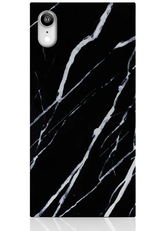 SQUARE® Black Marble iPhone Case - Image 9