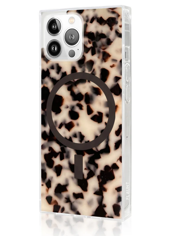 SQUARE® Blonde Tortoise Shell iPhone Case - Image 42