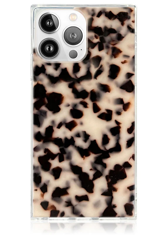 SQUARE® Blonde Tortoise Shell iPhone Case - Image 5