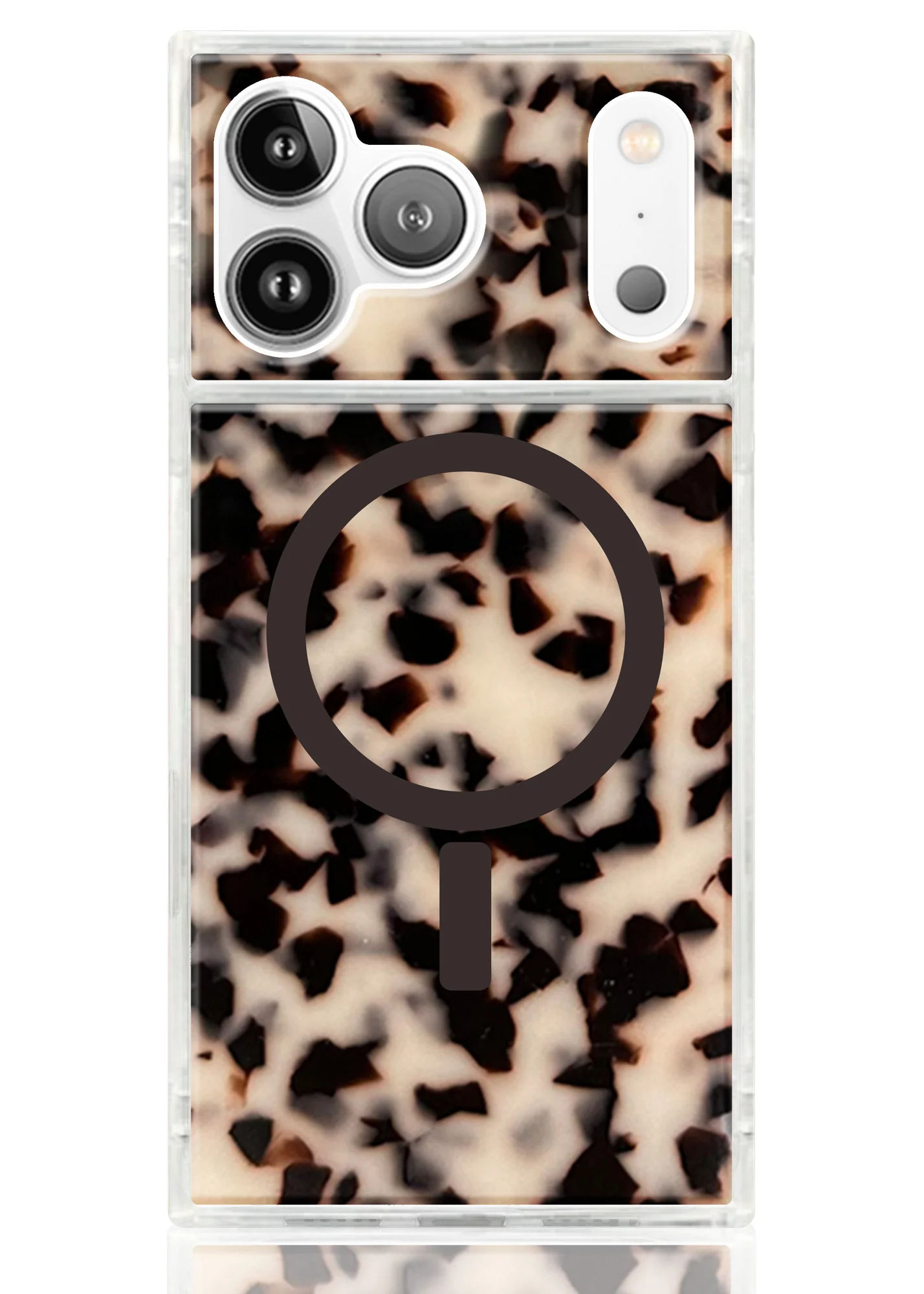SQUARE® Blonde Tortoise Shell iPhone Case - Image 67