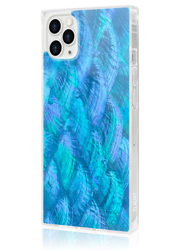 SQUARE® Blue Mother of Pearl iPhone Case - Image 24