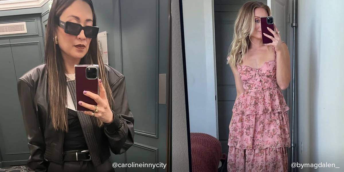 SQUARE® Burgundy Lizard Faux Leather Pixel Case - Image 9