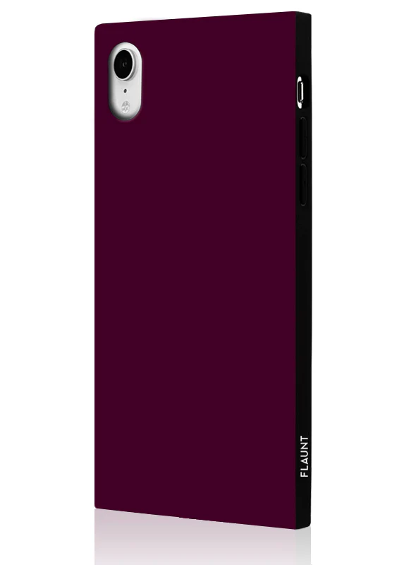 SQUARE® Burgundy iPhone Case - Image 12