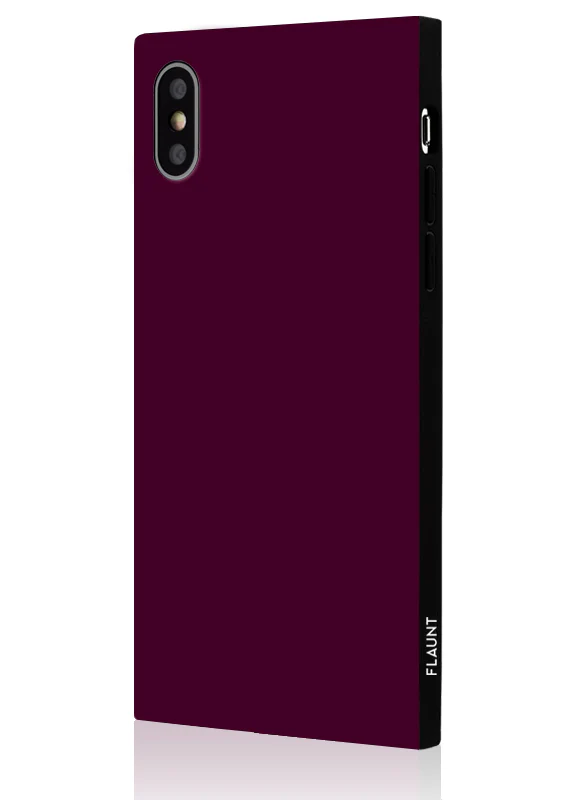 SQUARE® Burgundy iPhone Case - Image 14