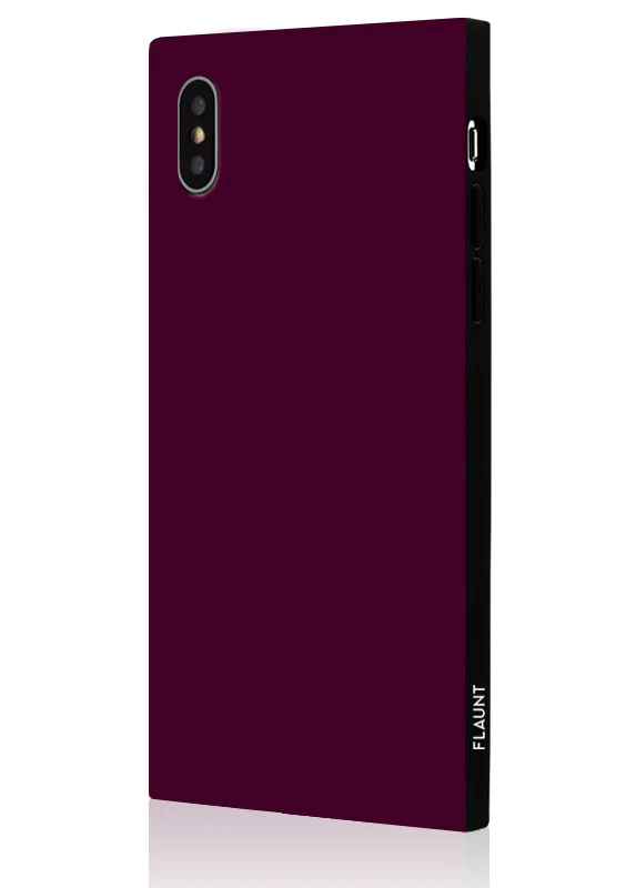 SQUARE® Burgundy iPhone Case - Image 16