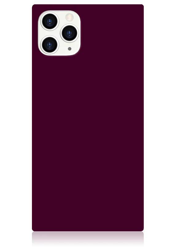 SQUARE® Burgundy iPhone Case - Image 19