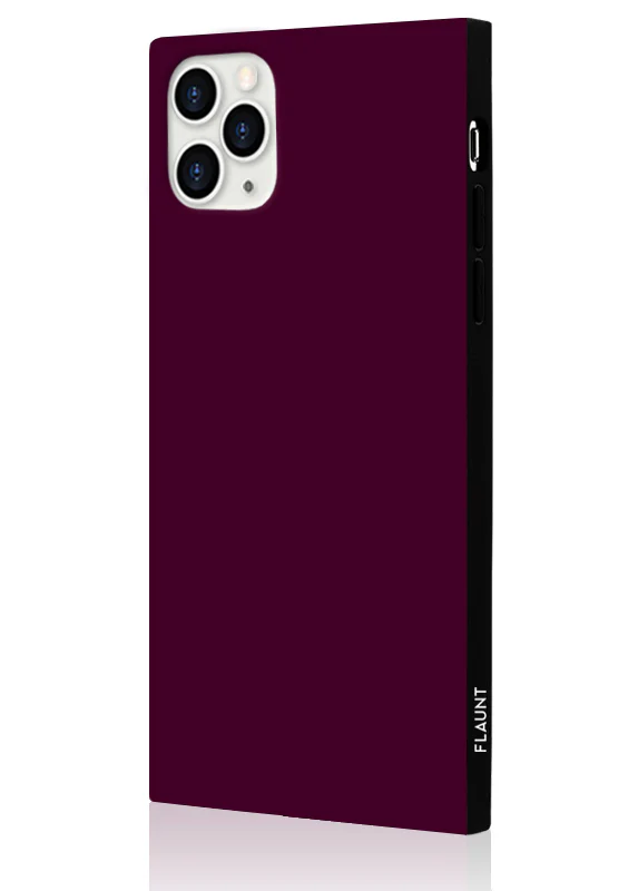 SQUARE® Burgundy iPhone Case - Image 20