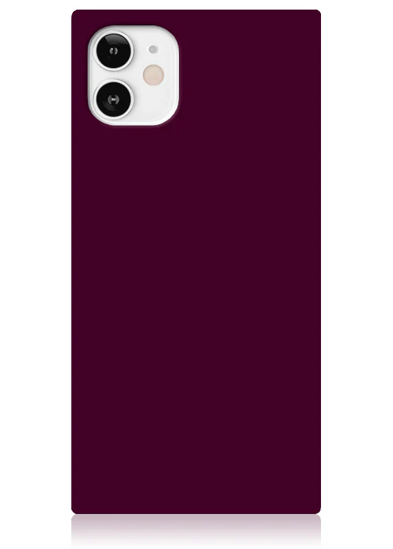SQUARE® Burgundy iPhone Case - Image 23
