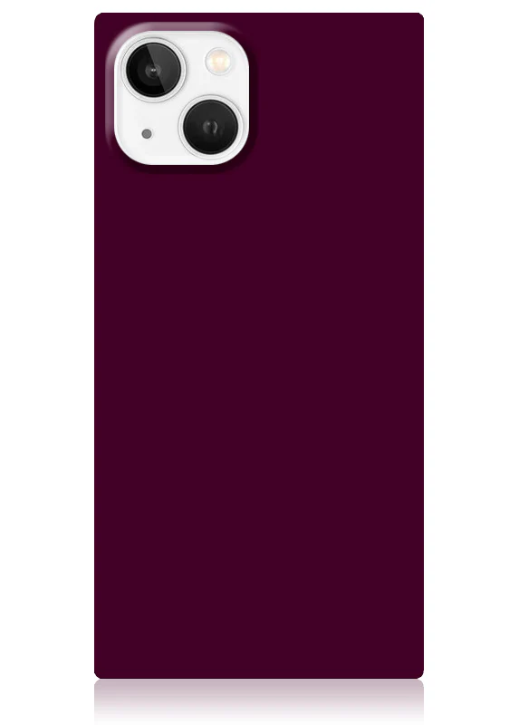 SQUARE® Burgundy iPhone Case - Image 29
