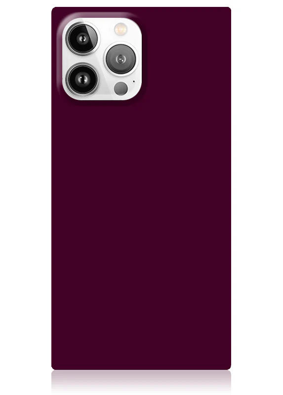 SQUARE® Burgundy iPhone Case - Image 33