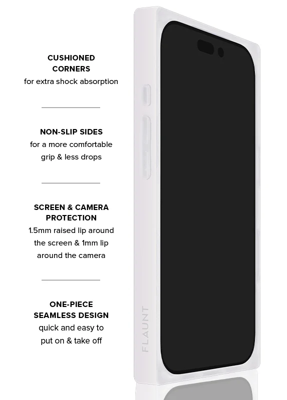 SQUARE® Burgundy iPhone Case - Image 64