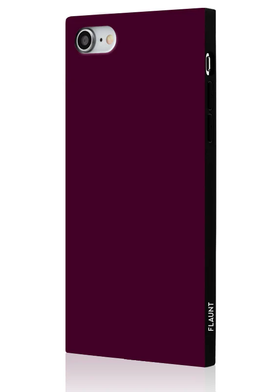 SQUARE® Burgundy iPhone Case - Image 8