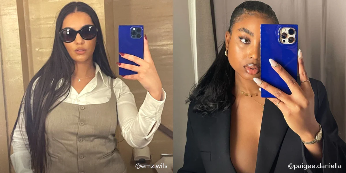 SQUARE® Cobalt Blue iPhone Case - Image 33