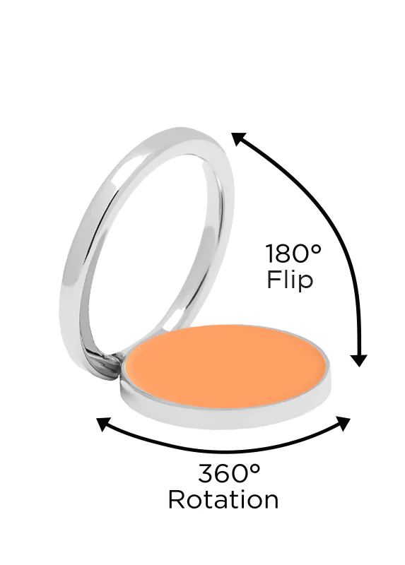 Coral Adhesive Phone Ring Stand - Image 4