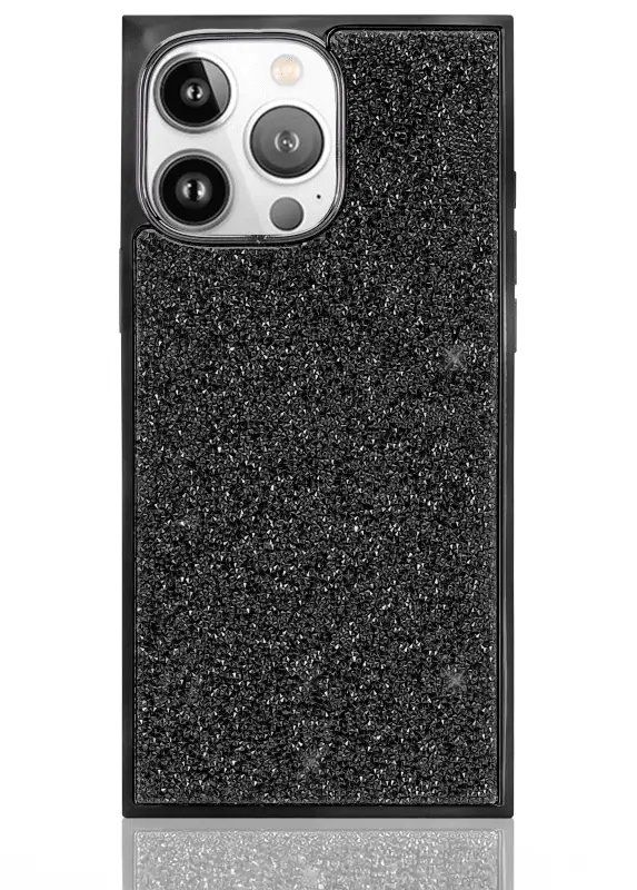 Elite Collection - SQUARE® Black Crystal Elegance iPhone Case - Image 11