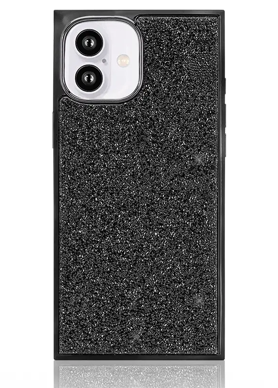 Elite Collection - SQUARE® Black Crystal Elegance iPhone Case - Image 21