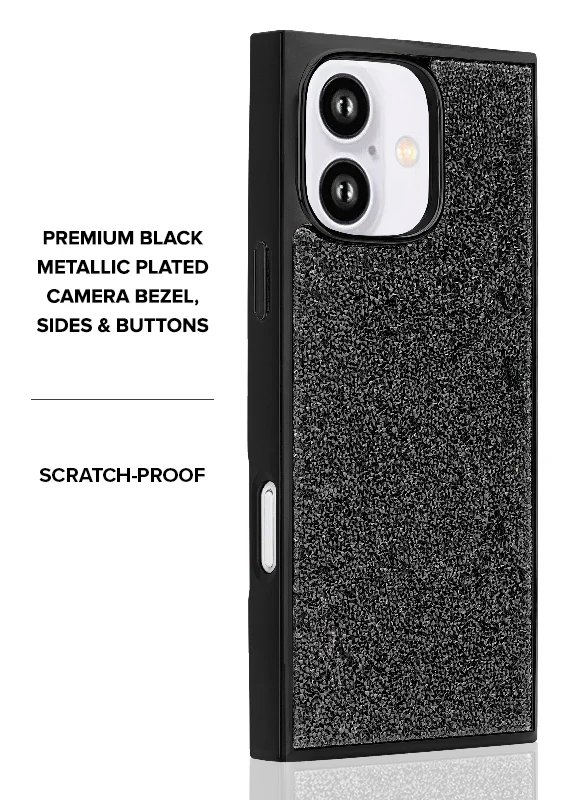 Elite Collection - SQUARE® Black Crystal Elegance iPhone Case - Image 24
