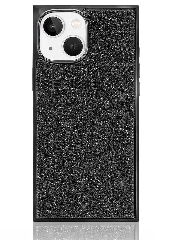Elite Collection - SQUARE® Black Crystal Elegance iPhone Case - Image 40