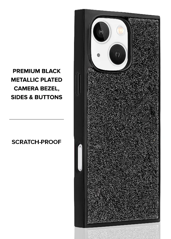 Elite Collection - SQUARE® Black Crystal Elegance iPhone Case - Image 43