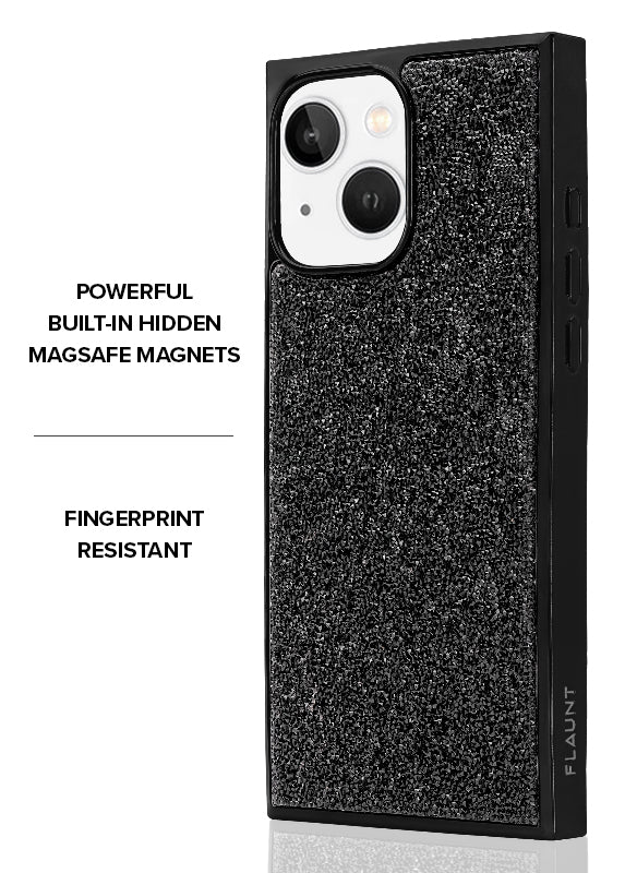 Elite Collection - SQUARE® Black Crystal Elegance iPhone Case - Image 44