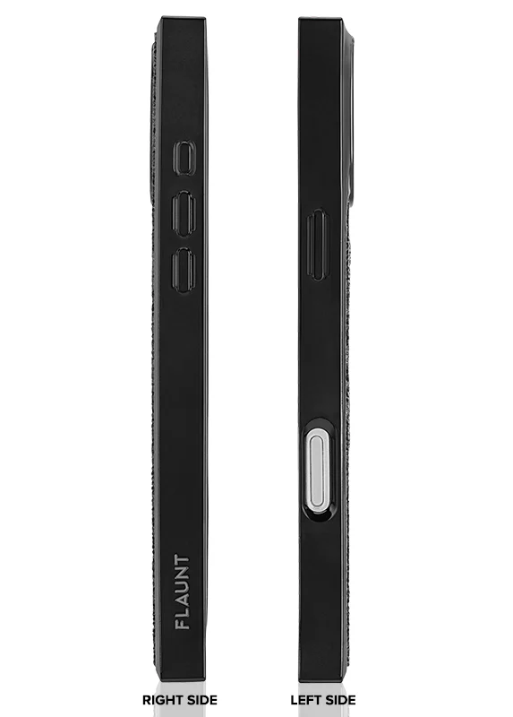 Elite Collection - SQUARE® Black Crystal Elegance iPhone Case - Image 54