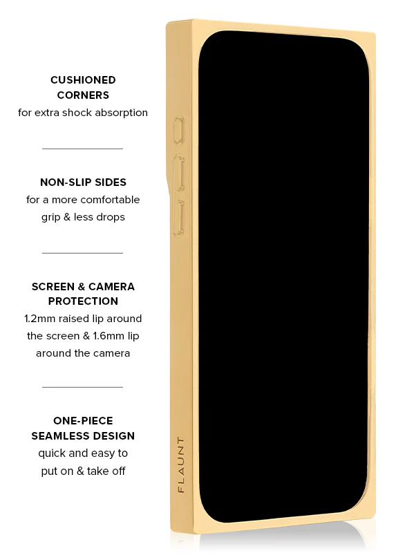 Elite Collection - SQUARE® Gilded Faux Rose Quartz iPhone Case - Image 16