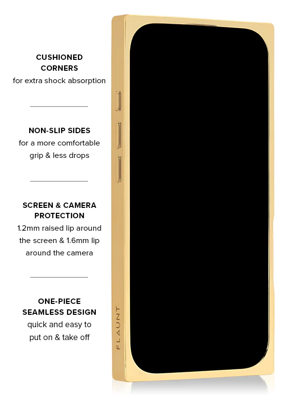 Elite Collection - SQUARE® Gilded Faux Rose Quartz iPhone Case - Image 25