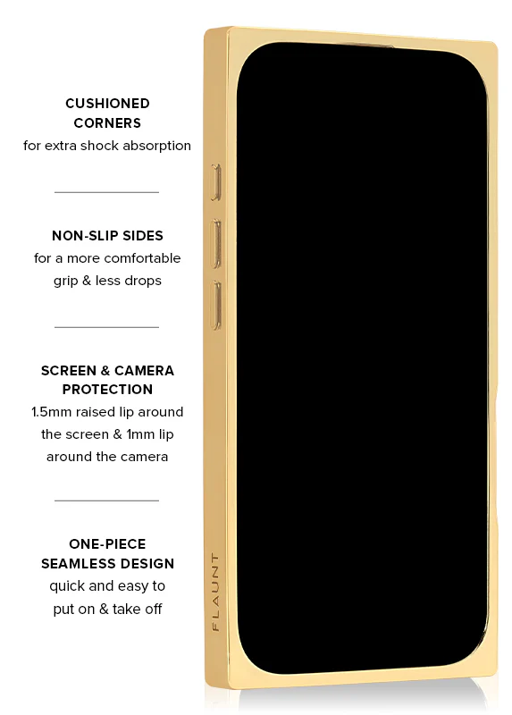 Elite Collection - SQUARE® Gilded Faux Rose Quartz iPhone Case - Image 43