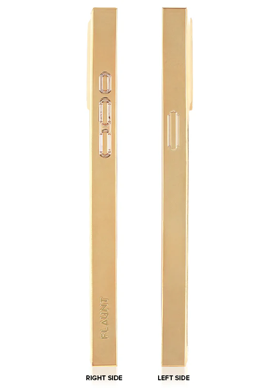 Elite Collection - SQUARE® Gilded Faux Rose Quartz iPhone Case - Image 51