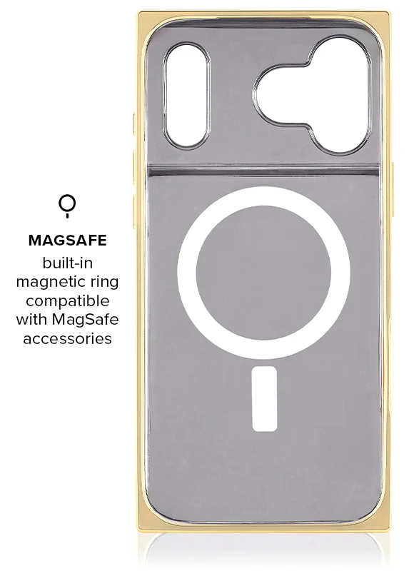 Elite Collection - SQUARE® Gilded Faux Rose Quartz iPhone Case - Image 9