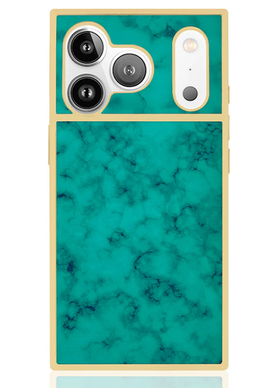 Elite Collection - SQUARE® Gilded Turquoise iPhone Case - Image 10