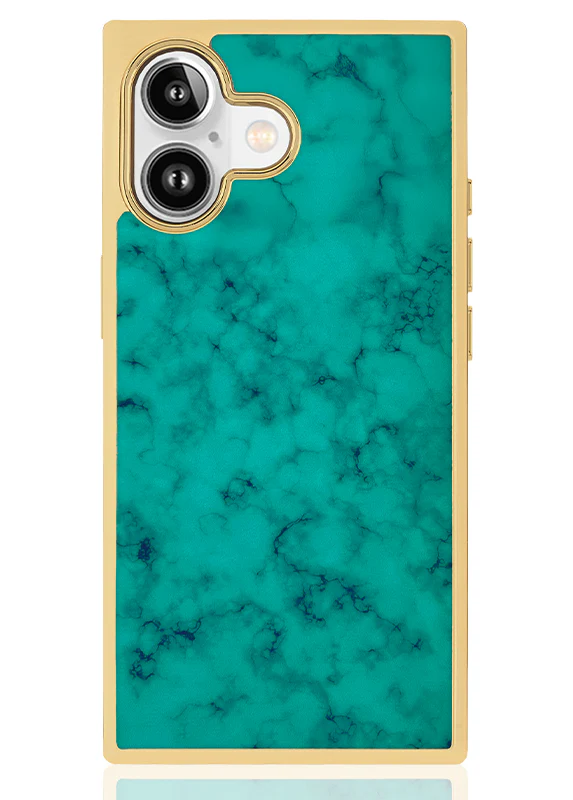 Elite Collection - SQUARE® Gilded Turquoise iPhone Case - Image 19