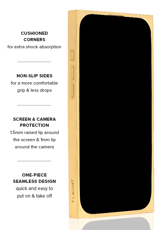 Elite Collection - SQUARE® Gilded Turquoise iPhone Case - Image 34