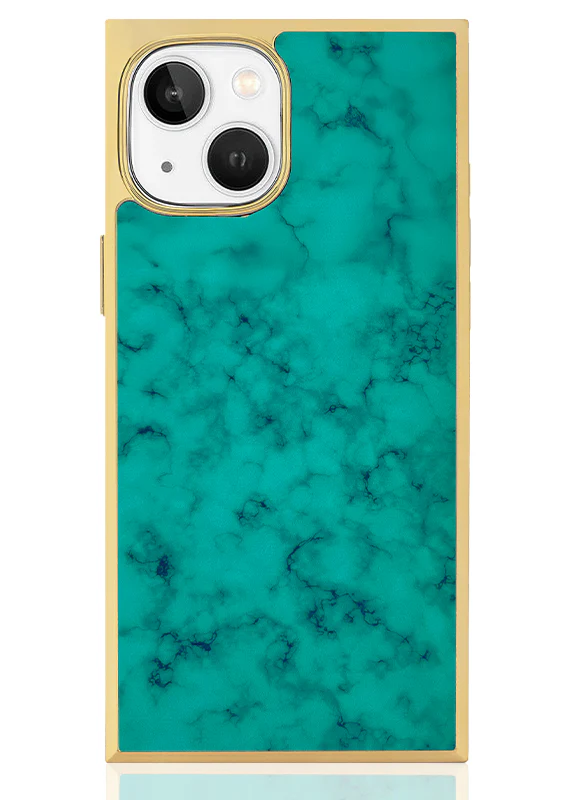 Elite Collection - SQUARE® Gilded Turquoise iPhone Case - Image 46
