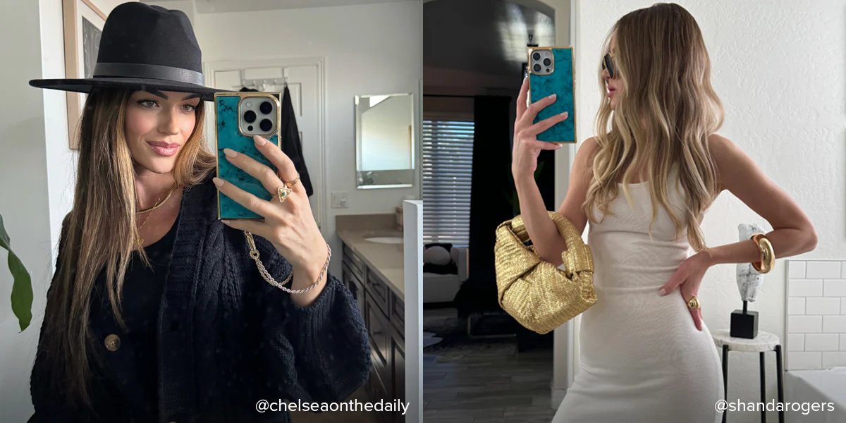 Elite Collection - SQUARE® Gilded Turquoise iPhone Case - Image 57