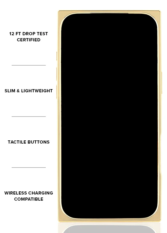 Elite Collection - SQUARE® Gilded Turquoise iPhone Case - Image 8